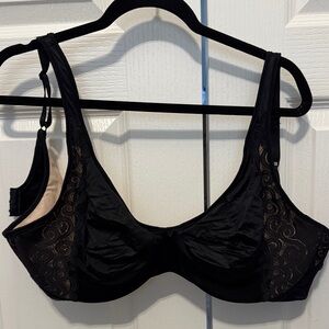 Bali Black Lace Detail Bra